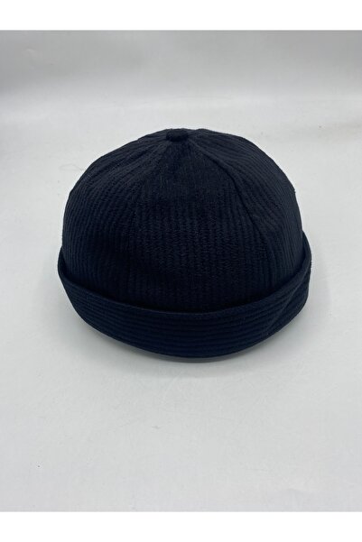 GONCA ŞAPKA Luxury Corded Fabric Velvet Skullcap Docker Hiphop Hat