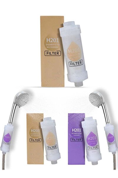 GENERAL فلاتر استحمام ABG بفيتامين سي - عبوة من قطعتين، خراطيش تنقية مياه الا...