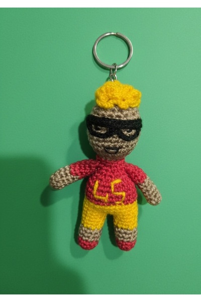 perasse Galatasaray takım Osimhen anahtarlık amigurumi