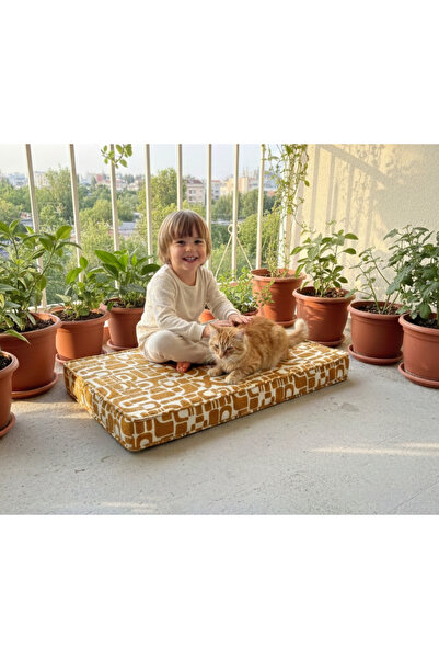 SUMUAS 120x60 cm Çok Amaçlı Yer Minderi – Yetişkin, Bebek, Çocuk ve Evcil Hay...