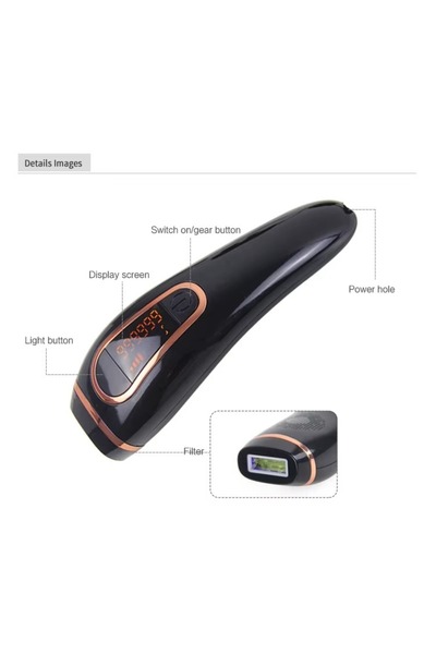 OEM Premium class epilator, 999,999 pulsations, permanent hair removal, autom...