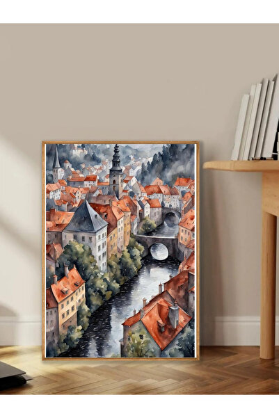 Tuba Decor Еднокомпонентна дървена рамка за трапезария, всекидневна и кухня