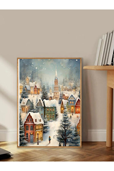 Tuba Decor One Piece Wooden Framed Living Room Hall Kitchen Table