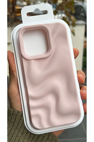 EDELFU iPhone 16 Pro - Wave Pattern Matte Silicone Phone Case – Soft Textured...