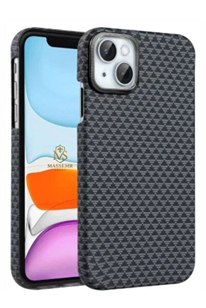 Massemr iPhone 14 Carbon Magsafe Case Strong Magnetic Impact Protection Premi...