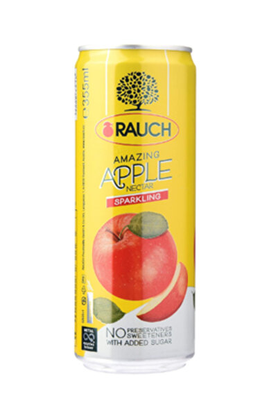 YABANEEZ تفاح فوار (3550 مل) "راوتش" (كرتونة تحتوي على 24 عبوة)