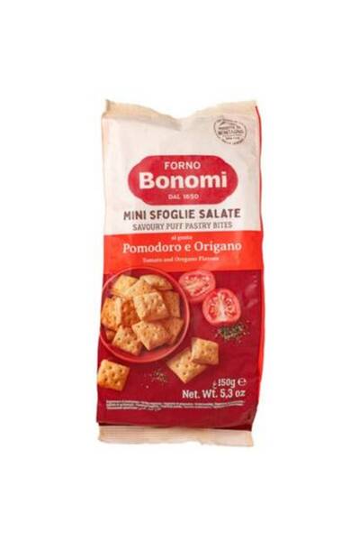 YABANEEZ OREGANO & TOMATO PUFF PASTRY BITES "BONOMI"