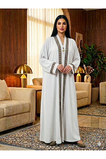 Nasa Two-tiered colorful abaya