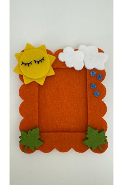 Astra Market 10'lu Keçeden Fotoğraf Çerçevesi Karne Hediyesi Doğum Günü Hediy...