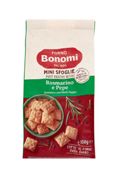 YABANEEZ قطع معجنات الباف باستري بالروزماري والفلفل الأسود "بونومي"