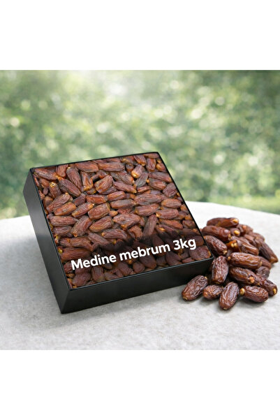 İhlas Medine Menşeli Mebrum Hurma – 3 Kg | Doğal ve Taze Yeni Mahsul
