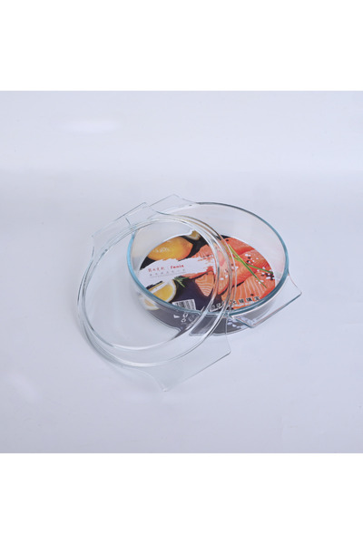 Generic 1.5L Round Oven Tray, Heat Resistant for Cooking, Baking, and Dessert...