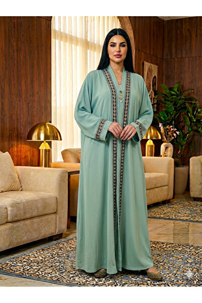 Nasa Two-tiered colorful abaya