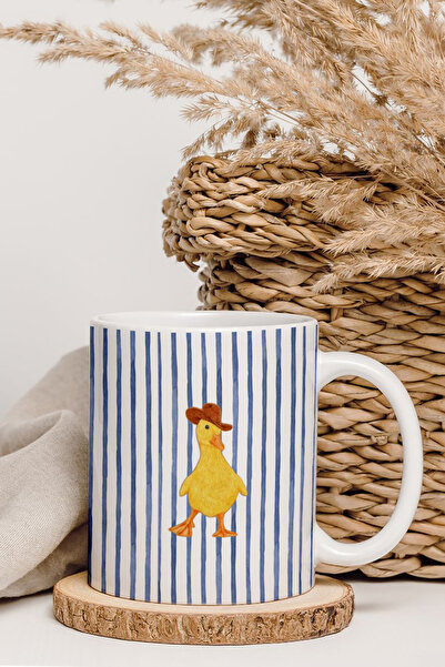 İnci Rüyası Hediyelik Pastel Çizgili Hayvan Desenli ( Kedi , Ördek , Istakoz ...