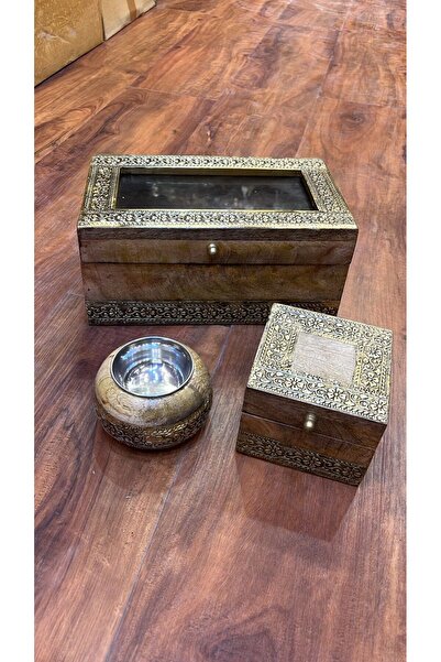 South house مبخرة وصندوق العود داخل بوكس خشب شكل كلاسيكي