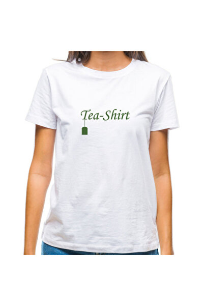 Printoot "Customizable" Tea-Shirt Funny Pun Cute Tea Bag Unisex Cotton T-Shirt