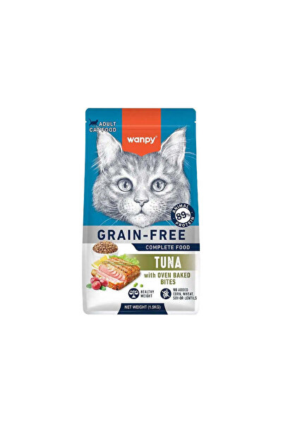 Wanpy طعام كامل خالٍ من الحبوب للقطط البالغة - وصفة التونة