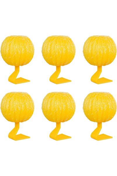 NALACAL مصائد ذباب الفاكهة اللاصقة، 6 قطع (أصفر)