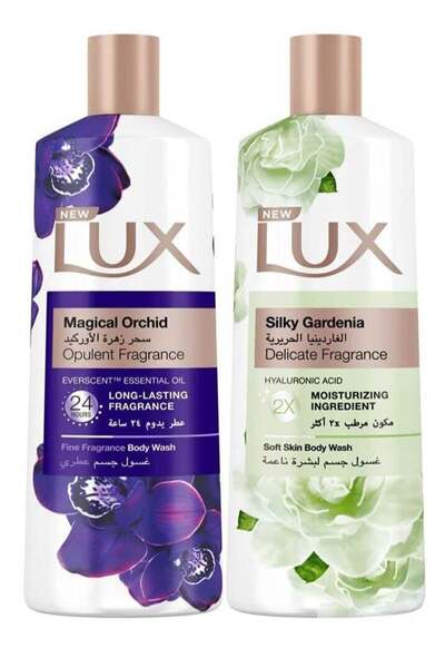 YJKVUR غسول للجسم معطر برائحة الأوركيد السحرية وغسول للجسم مرطب فاخر برائحة ا...