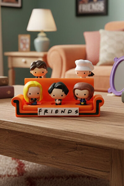 Alvina Atölye Friends Serisi McDonald’s Pop Figür Uyumlu Dekoratif Stand - Tu...