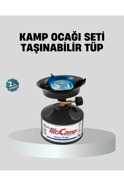 Epilons Prenosivi set za kampovanje sa šporetom, prostor za kuvanje, podesivi...