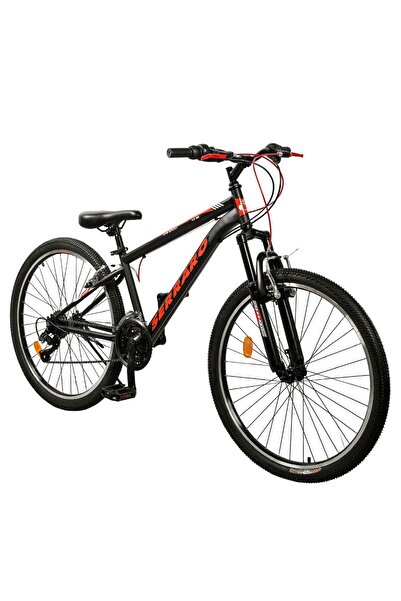 Serraro 24 JNAT BİSİKLET KIRMIZI 21 VİTES ÖN AMASYÖRLÜ