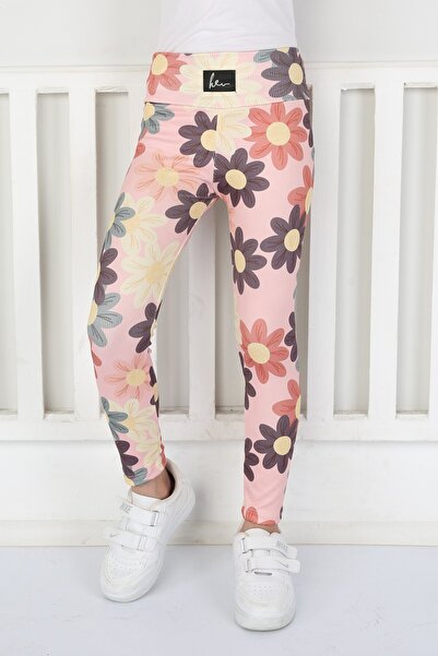 buğrahayalin Corded Fabric Fabrics Without Shardon Printed Girls' Casual Legg...