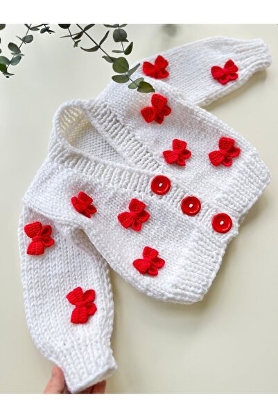 Alis Baby Collection كارديجان بفيونكة / كارديجان للفتيات