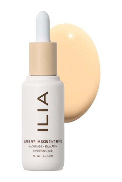 İLİA Super Serum Skin Tint SPF 40 – Sombrio ST2.5 - Very light with warm oliv...