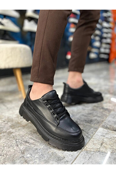 Generic Brand Özssa Kb-702 Kuback Charcoal Skin Casual Men's Shoes