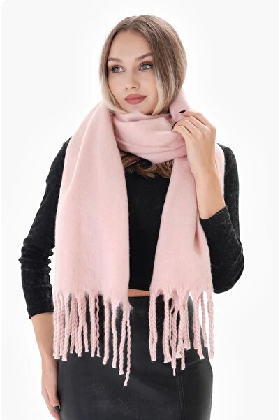 LEBS İthal Puffy Yumuşak Dokulu Kadın Atkı Şal Omuz Şalı