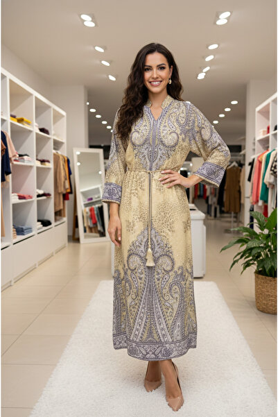 MQ Women's one-piece jalabiya adorned with crystals