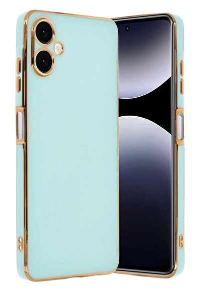 NewFace ستوروزال سامسونج جالاكسي A07 4G غطاء سيليكون - (92702) أخضر فاتح