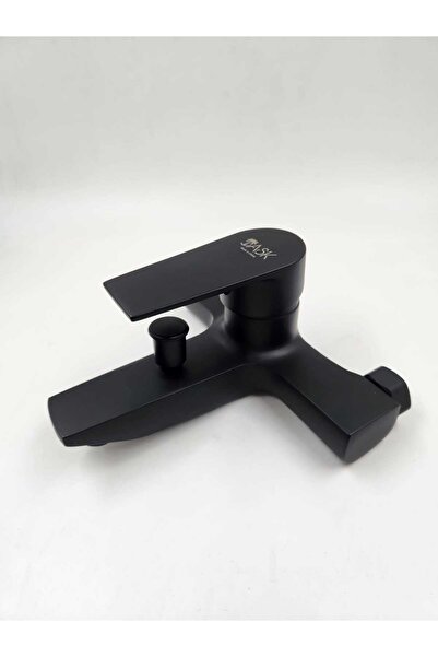 ask Modern bathroom shower faucet in black with a rust-resistant zinc body an...