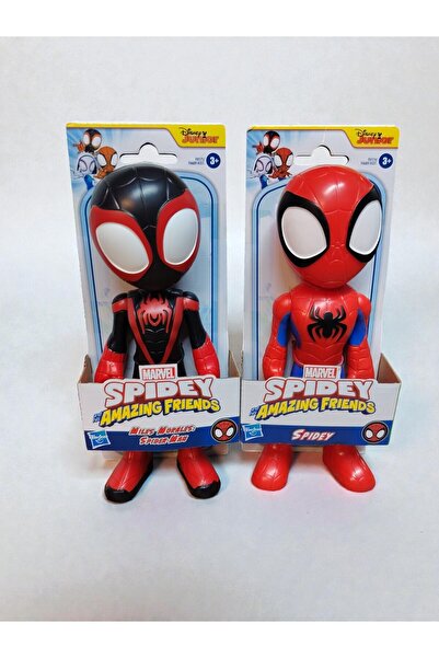 Hasbro Spidey and His Amazing Friends Dev Figür Miles Morales ve Spider Man 2...
