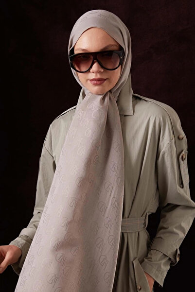 Levidor Lvd Printed Nai̇a Jacquard Shawl-Stone