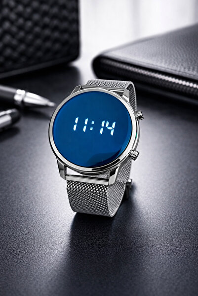 G Sport POLO Dijital Erkek Hasır Mıknatıs Kordon Erkek Kol Saati (Her Bileğe ...