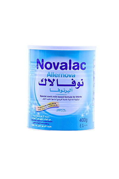 NOVALAC حليب أليرونفا خالي من اللاكتوز، مناسب للأطفال من عمر 0 إلى 3 سنوات، 4...