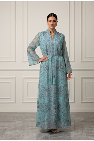 MQ Women's one-piece jalabiya adorned with crystals