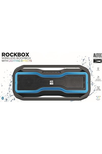 Altec Lansing RockBox Waterproof Wireless Bluetooth Speaker