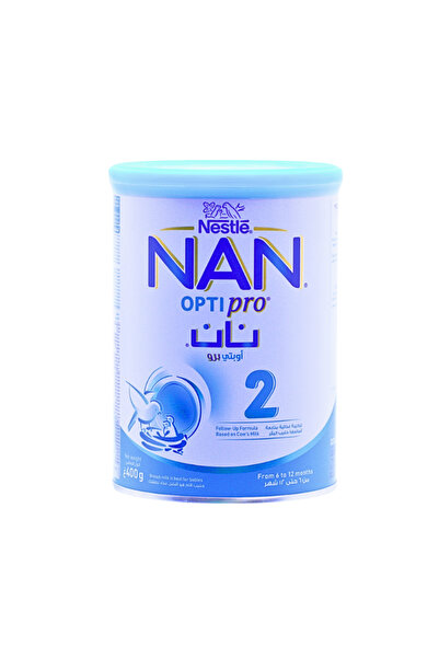 NAN حليب أوبتي برو 2 للمتابعة 6-12 شهرًا 400 غرام