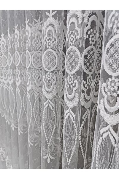 MİR PERDE TÜL 4 SIRA ÇOK DESENLİ 1/3 SIK PİLELİ TÜM ODALARA UYGUN MODEL