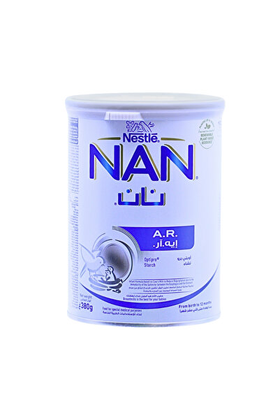 NAN حليب AR المُستَجَر، مناسب للأطفال من عمر 0 إلى 12 شهرًا، 380 غرامًا