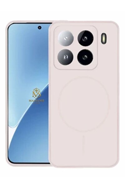 Massemr Mi 15 Velvet Texture Magsafe Case Soft Surface Shock-Absorbing Premiu...