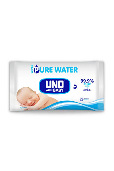 Uno BABY WIPES PURE WATER 28WIPES