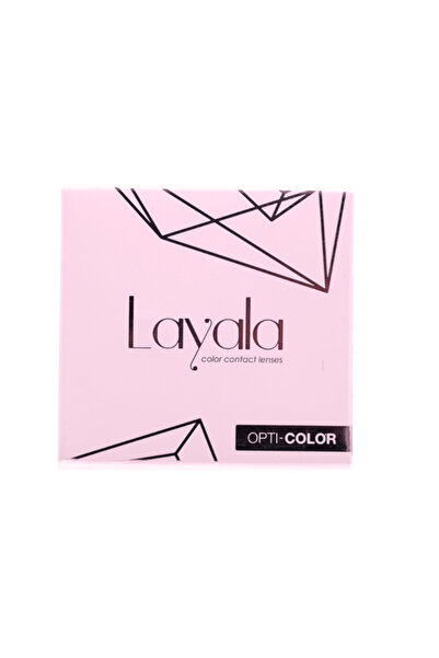 Layala عدسات أوبتي كولور #رمادي قطبي