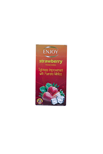 Enjoy CONDOM STRAWBERRY 12PCS