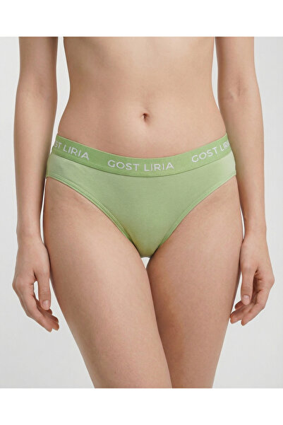 GOST LİRİA - Chiloți slip pentru femei Sage Green, verzi