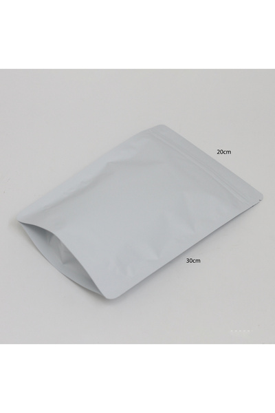 Generic 50 قطعة من اكياس قهوة وبهارات سادة اللون أبيض الأبعاد 3