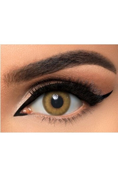 DAHAB عدسات ذهب اليومية اللون اوليف 44 lense olive 44